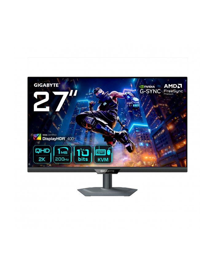 Gigabyte 27'' M27Q2 QD Gaming SS IPS QHD 200Hz 2xHDMI DP HUB