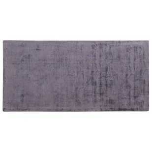 Dywan z wiskozy 80 x 150 cm szary GESI - Dywany - miniaturka - grafika 1