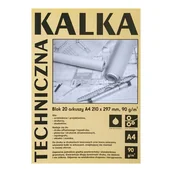 Kalki - Koh-i-noor Kalka techniczna A4 20ark. KAL-DA 4920 - miniaturka - grafika 1