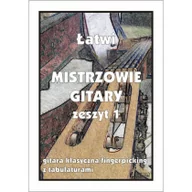 Książki o muzyce - Wydawnictwo Muzyczne Contra Łatwi Mistrzowie gitary z.1 - M. Pawełek - miniaturka - grafika 1