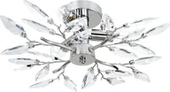 Lampy sufitowe - Lampa sufitowa Jago Żyrandol z motywem liści, 15 cm, 40 W. - miniaturka - grafika 1