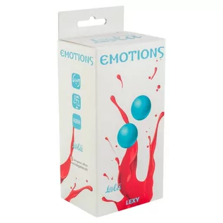 Kulki gejszy - boss of toys Vaginal balls without a loop Emotions Lexy Small turquoise - grafika 1