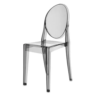 Krzesło HOME SELECT transparentne nowoczesne VICTORIA GHOST DYMIONE - Krzesła - miniaturka - grafika 1