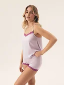 Piżamy damskie - Piżama damska Selsey Bloovii lawendowy L - miniaturka - grafika 1