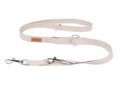 Smycze dla psów - Haas F1 Team regulowana z taśmy Cotton S Beżowy - miniaturka - grafika 1