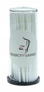 Project Lashes, Mikro Aplikatory Cylindryczne Do Rzęs, Tuba, 100 sztuk - Sztuczne rzęsy i akcesoria - miniaturka - grafika 1
