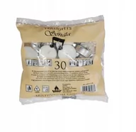 Dekoracje i nakrycia stołu na imprezę - DIL SWIECA PODGRZEW BIA FOL OP30SZT 14569-uniw - miniaturka - grafika 1