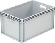 Pojemniki przemysłowe - Artech Pojemnik transportowy 320 pełny, wym. 600 x 400 x 320 mm - miniaturka - grafika 1