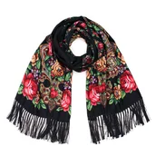 Apaszki i szaliki damskie - Art of Polo Szal Etno rose - miniaturka - grafika 1