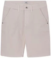 Spodenki damskie - Pepe Jeans Blueburn Short szorty dla dzieci i młodzieży, Beżowy (Ivory), 6 lat - miniaturka - grafika 1