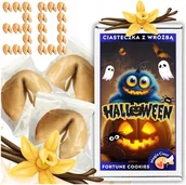 Pieczywo chrupkie - CIASTECZKA Z WRÓŻBĄ Halloween Party zabawa Magia dla dzieci i gości 30 szt - miniaturka - grafika 1