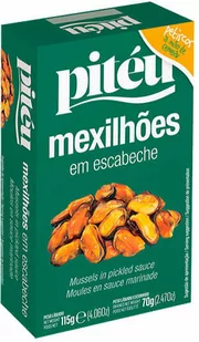 Małże portugalskie marynowane 115g Pit u - Ryby świeże i mrożone - miniaturka - grafika 1