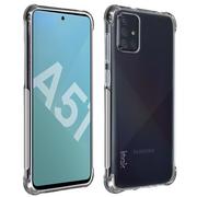 Etui i futerały do telefonów - Samsung Galaxy A51 Etui i Elastyczna Folia - Ochrona przed Uderzeniami - Imak, Przezroczysta - miniaturka - grafika 1