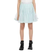 Sukienki i spódniczki dla dziewczynek - Spódnica dziewczęca Guess Aqua Tulle tiulowa miętowa -152 - GUESS - miniaturka - grafika 1