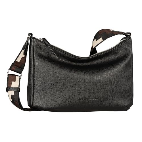 TOM TAILOR Denim Sada damska torba na ramię Crossbody Bag średnia, czarny, Mittelgroß
