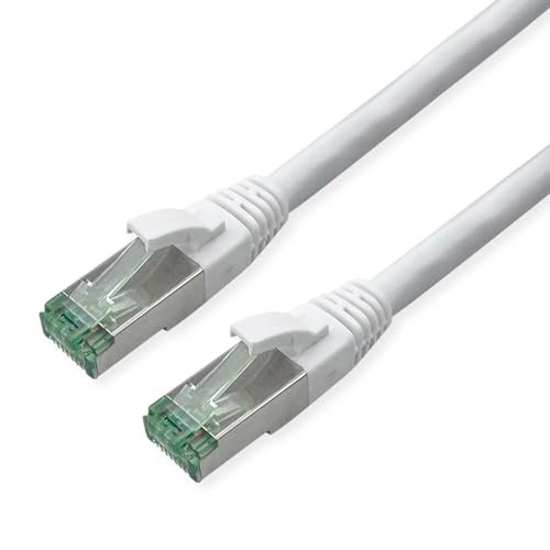 ROLINE RM Cat.6A S/FTP kabel sieciowy Biały 0,3 m Cat6a S/FTP