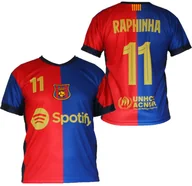 Piłka nożna - koszulka RAPHINHA t-shirt dla dziecka BARCELONA SK - miniaturka - grafika 1