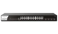 Switche - Draytek Switch VigorSwitch P2280x 24xGbE 4x10GbE SFP+ PoE+ 400W) - miniaturka - grafika 1