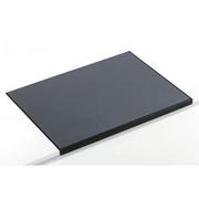 Podkładki pod mysz - Durable Podkład na biurko 65 x 50 cm z nakładką, Kolor: Czarny - miniaturka - grafika 1
