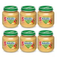 Desery dla dzieci - BoboVita Jabłka mango i banany po 5 miesiącu Zestaw 6 x 125 g - miniaturka - grafika 1
