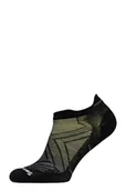 Skarpety termoaktywne - Smartwool U'S Run Zero Cushion Low Ankle Socks, 001 black, M - miniaturka - grafika 1