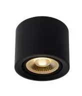 Lampy sufitowe - Oprawa sufitowa natynkowa tuba okrągła LED 19W stała b.ciepła 3000K ZOSMA4 ROUND CZARNA 40st (Ø200x139mm) IP20 SPECTRUM [OH36 SENSA] - miniaturka - grafika 1