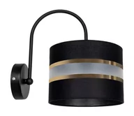 Lampy ścienne - Kinkiet CORAL 1xE27/60W/230V czarny - miniaturka - grafika 1