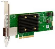 Kontrolery - Kontroler RAID Broadcom HBA 9500-8e 12Gb/s SAS/SATA/NVMe PCIe 4.0 4x4 SFF-8644 (ext HD) (05-50075-01) - miniaturka - grafika 1