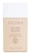 Rozświetlacze do twarzy i ciała - GOSH Oh My Glow Rozświetlacz w Płynie 002 Dewy Drops 50ml - miniaturka - grafika 1