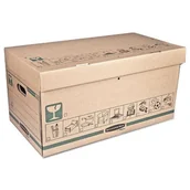 Pudła i kartony archiwizacyjne - PUDŁO ARCHIWIZACYJNE ZBIORCZE 325x300x605 FELLOWES BANKERS BOX BRĄZOWE 1szt - miniaturka - grafika 1