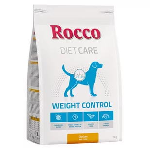 Rocco Diet Care Weight Control, kurczak - 1 kg - Sucha karma dla psów - miniaturka - grafika 1