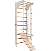 Wyposażenie sportowe i gimnastyczne - Drabinka wspinaczkowa dla dzieci i dorosłych. (Kombi 3 Biały) - miniaturka - grafika 1