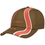 Czapki i chusty sportowe męskie - Czapka Wave by Oakley, khaki, S/M (54-57 cm) - miniaturka - grafika 1