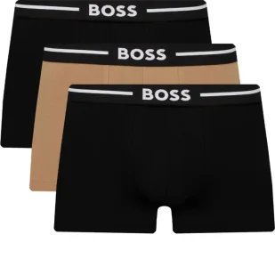 BOSS Bokserki 3-pack Bold - Majtki męskie - miniaturka - grafika 1