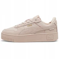 Buty sportowe damskie - Buty damskie skórzane Puma Carina Street 39509303 różowe 37.5 - miniaturka - grafika 1