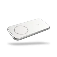Ładowarki do telefonów - ZENS ZEDC16W/00 ładowarka do urządzeń przenośnych Uniwersalne Srebrny, Biały USB Bezprzewodowe ładowanie Wewnętrzna - miniaturka - grafika 1