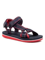 Buty dla dziewczynek - Pepe Jeans Sandały Pool Tape Boys PBS90043 Granatowy - miniaturka - grafika 1