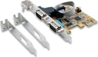 Akcesoria do komputerów stacjonarnych - Triton EXSYS EX-44082 Karta PCI Express x1 2x port szeregowy RS-232 - miniaturka - grafika 1
