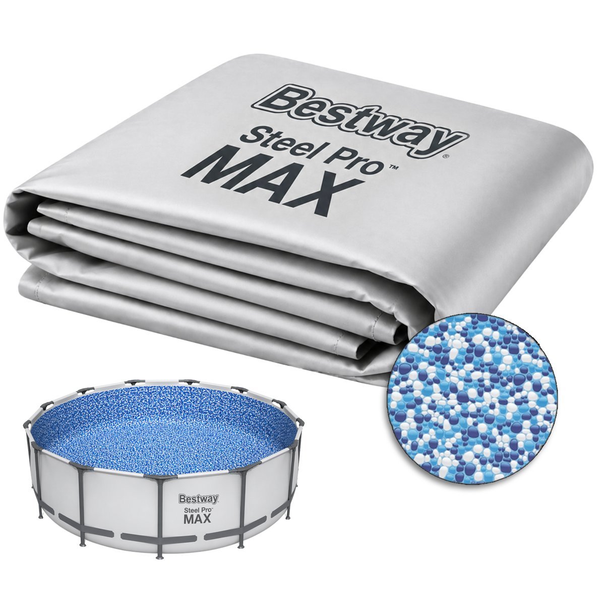 Bestway niecka basenowa poszycie wnętrze do basenu  steel pro max 14471