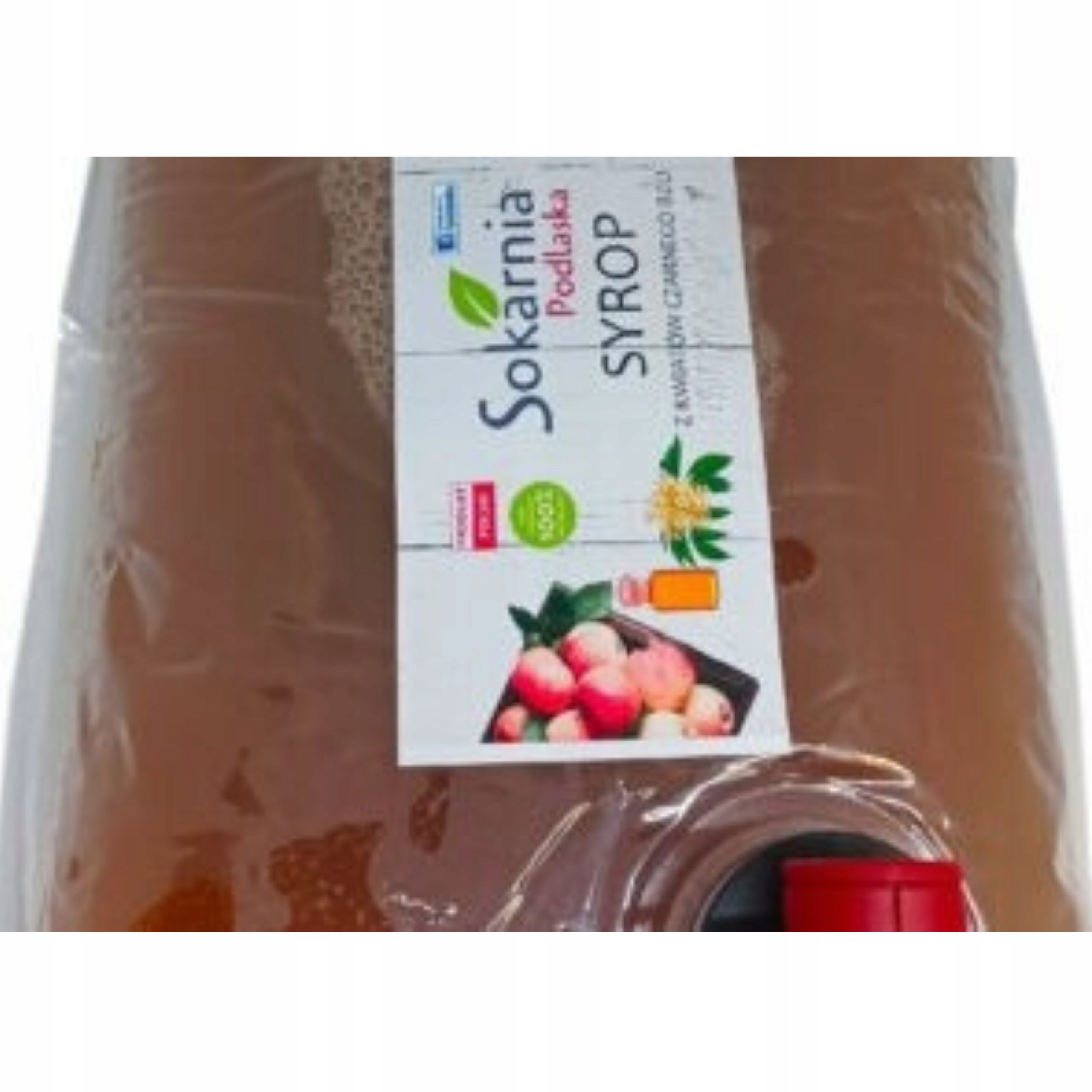 SYROP CZARNY BEZ 10l Niepowtarzalny Smak Dobry Dodatek do Herbaty Owocowy