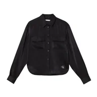 Bluzy damskie - Koszula Calvin Klein Jeans Regular W J20J220476 - miniaturka - grafika 1
