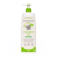 Kosmetyki kąpielowe dla dzieci - Alphanova BEBE Organiczne mleczko z migdałami do mycia niemowląt 500ml - miniaturka - grafika 1