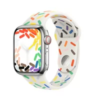 Akcesoria do smartwatchy - Apple pasek sportowy Pride Edition do koperty 42/44/45/49 mm rozmiar S/M - miniaturka - grafika 1