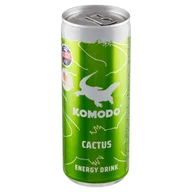Napoje energetyczne i izotoniczne - Komodo Napój energetyczny Kaktus 250 ml - miniaturka - grafika 1