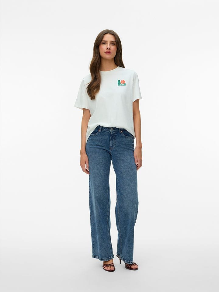 Vero Moda Koszulka w kolorze białym
