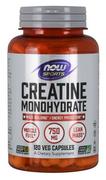 Kreatyna - Now Sports Creatine Monohydrate - Monohydrat Kreatyny 750 mg (120 kaps.) - miniaturka - grafika 1