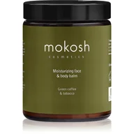 Balsamy i kremy do ciała - Mokosh balsam do ciała zielona kawa z tabaką 180ml - miniaturka - grafika 1