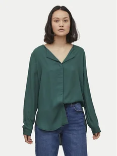 Vila Koszula Lucy 14044253 Zielony Regular Fit - Koszule damskie - miniaturka - grafika 1