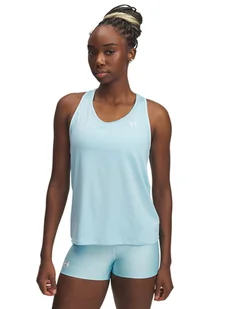 Under Armour Top sportowy w kolorze błękitnym - Koszulki sportowe damskie - miniaturka - grafika 1