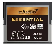 Karty pamięci - ExAscend 512GB Essential CFast 2.0 - miniaturka - grafika 1